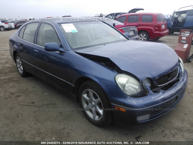 JT8BD69S530178185 - 2003 LEXUS GS 300 BLUE photo 1