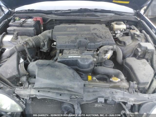 JT8BD69S530178185 - 2003 LEXUS GS 300 BLUE photo 10