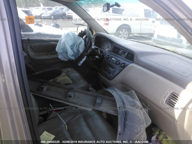 5FNRL18953B068078 - 2003 HONDA ODYSSEY EXL GOLD photo 5