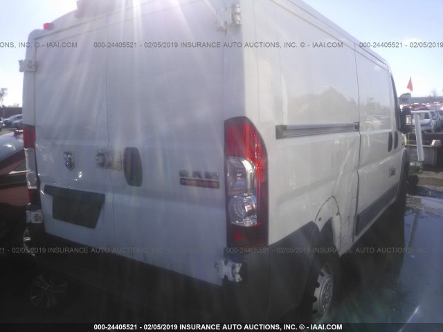 3C6TRVAG1EE112971 - 2014 RAM PROMASTER 1500 1500 STANDARD WHITE photo 4