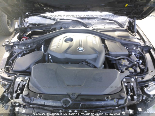 WBA4J3C5XKBL05372 - 2019 BMW 430XI GRAN COUPE BLACK photo 10