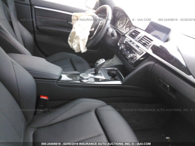 WBA4J3C5XKBL05372 - 2019 BMW 430XI GRAN COUPE BLACK photo 5