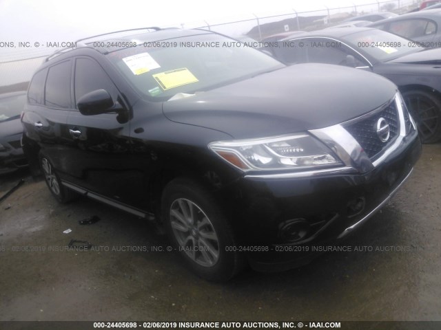 5N1AR2MN9DC689886 - 2013 NISSAN PATHFINDER S/SV/SL/PLATINUM BLACK photo 1