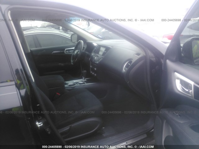 5N1AR2MN9DC689886 - 2013 NISSAN PATHFINDER S/SV/SL/PLATINUM BLACK photo 5