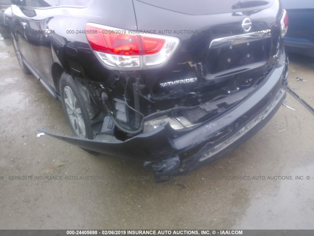 5N1AR2MN9DC689886 - 2013 NISSAN PATHFINDER S/SV/SL/PLATINUM BLACK photo 6