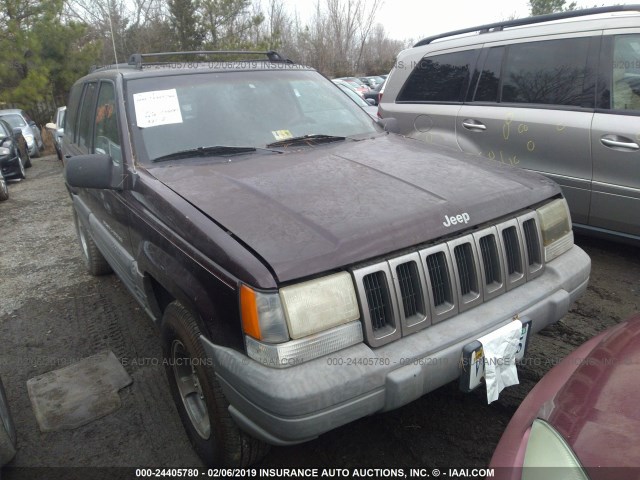 1J4GZ58S1WC233958 - 1998 JEEP GRAND CHEROKEE LAREDO/TSI PURPLE photo 1