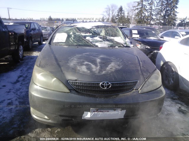 4T1BE32K73U641858 - 2003 TOYOTA CAMRY LE/XLE/SE GRAY photo 6