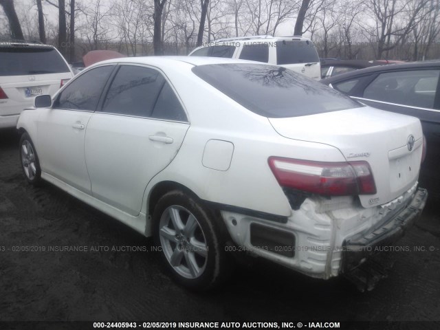 4T1BE46K47U561973 - 2007 TOYOTA CAMRY NEW GENERAT CE/LE/XLE/SE WHITE photo 3