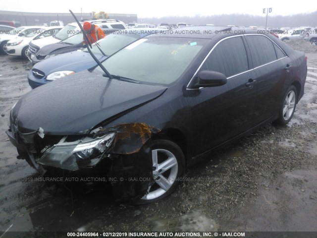 4T1BF1FK5CU617232 - 2012 TOYOTA CAMRY SE/LE/XLE 黑色 照片 2