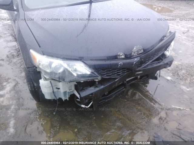 4T1BF1FK5CU617232 - 2012 TOYOTA CAMRY SE/LE/XLE 黑色 照片 6