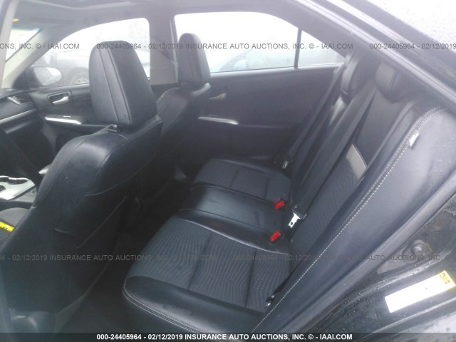 4T1BF1FK5CU617232 - 2012 TOYOTA CAMRY SE/LE/XLE 黑色 照片 8
