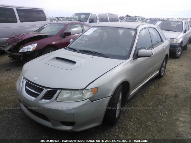 JF4GG22635H058256 - 2005 SAAB 9-2 AERO TAN photo 2