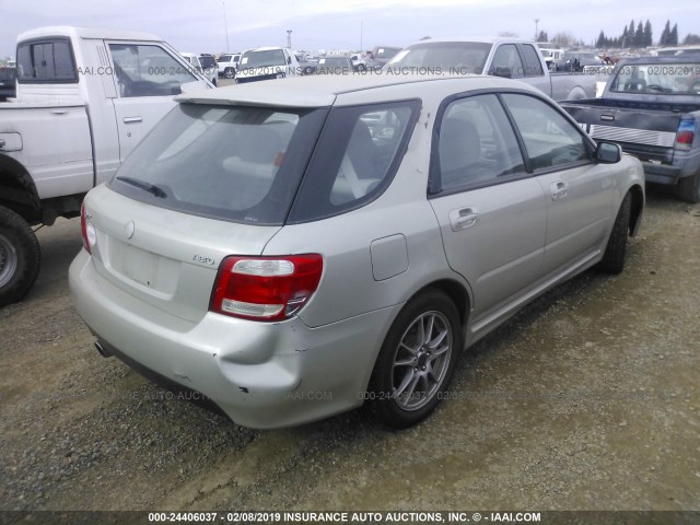 JF4GG22635H058256 - 2005 SAAB 9-2 AERO TAN photo 4