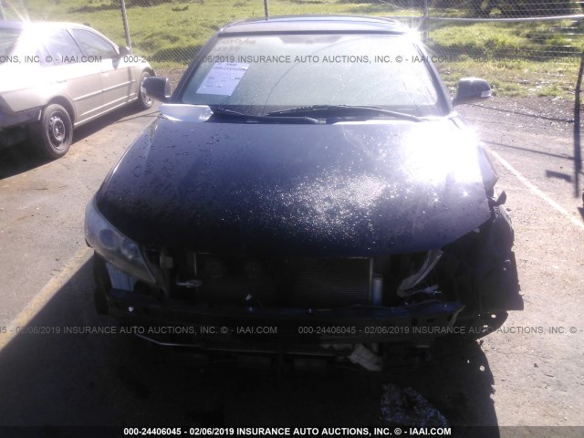 JTKJF5C79D3045265 - 2013 TOYOTA SCION TC BLACK photo 6