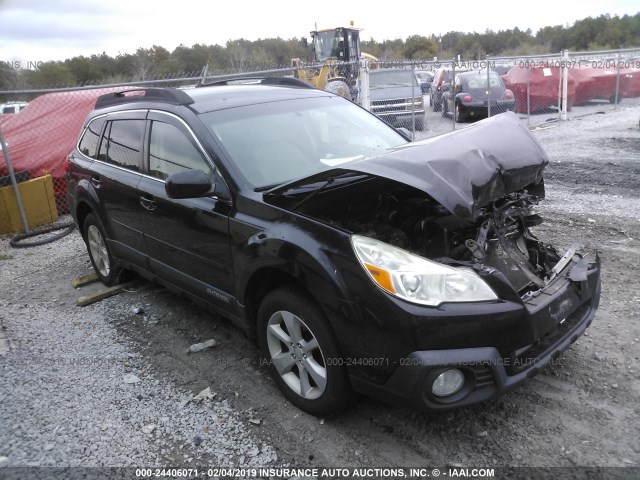 4S4BRCCC7D3266413 - 2013 SUBARU OUTBACK 2.5I PREMIUM BLACK photo 1