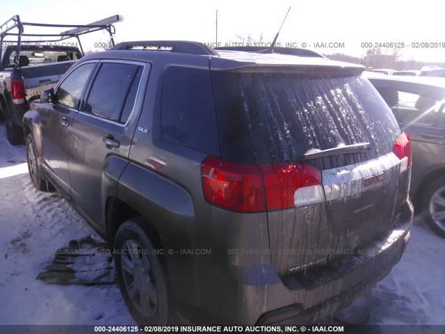 2GKALSEK4C6268373 - 2012 GMC TERRAIN SLE BROWN photo 3