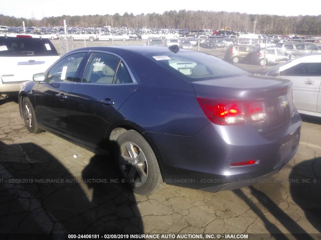 1G11B5SL0EF290613 - 2014 CHEVROLET MALIBU LS BLUE photo 3