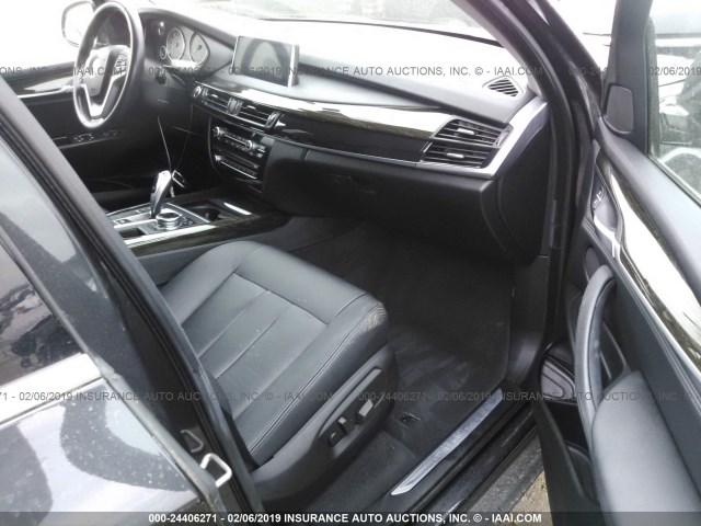 5UXKR2C50E0C00564 - 2014 BMW X5 SDRIVE35I GRAY photo 5