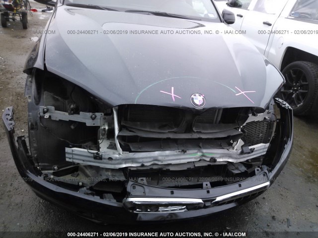 5UXKR2C50E0C00564 - 2014 BMW X5 SDRIVE35I GRAY photo 6