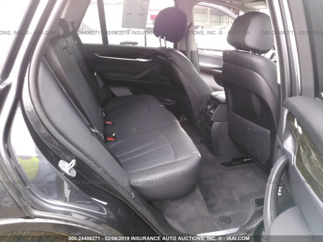 5UXKR2C50E0C00564 - 2014 BMW X5 SDRIVE35I GRAY photo 8