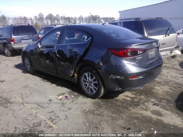 JM1BM1W72E1154816 - 2014 MAZDA 3 GRAND TOURING GRAY photo 3