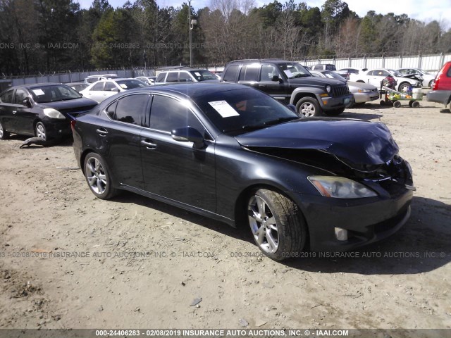 JTHBK262X92089745 - 2009 LEXUS IS 250 BLACK photo 1