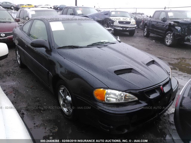 1G2NW12EX3C322428 - 2003 PONTIAC GRAND AM GT BLACK photo 1