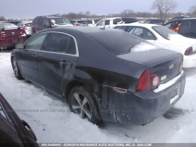 1G1ZC5E18BF166692 - 2011 CHEVROLET MALIBU 1LT 灰色 照片 3