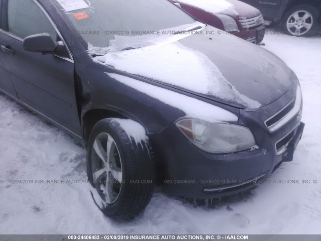 1G1ZC5E18BF166692 - 2011 CHEVROLET MALIBU 1LT 灰色 照片 6