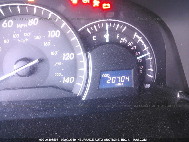 4T4BF1FK6FR501953 - 2015 TOYOTA CAMRY LE/XLE/SE/XSE მუქი ლურჯი ფოტო 7