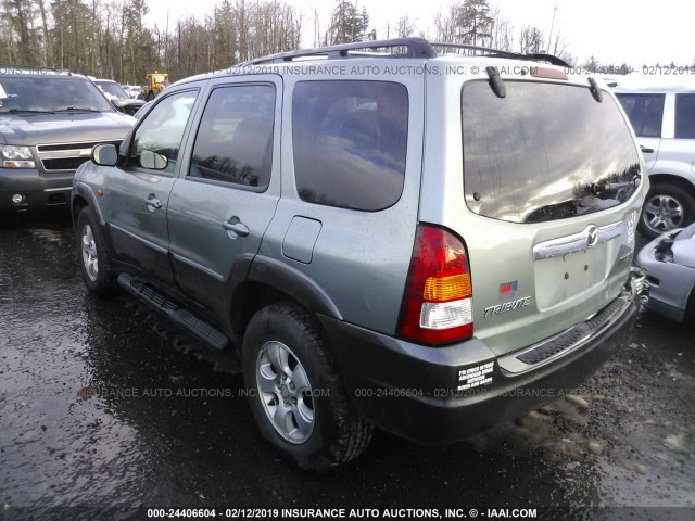 4F2CZ96153KM50372 - 2003 MAZDA TRIBUTE ES 青色 照片 3