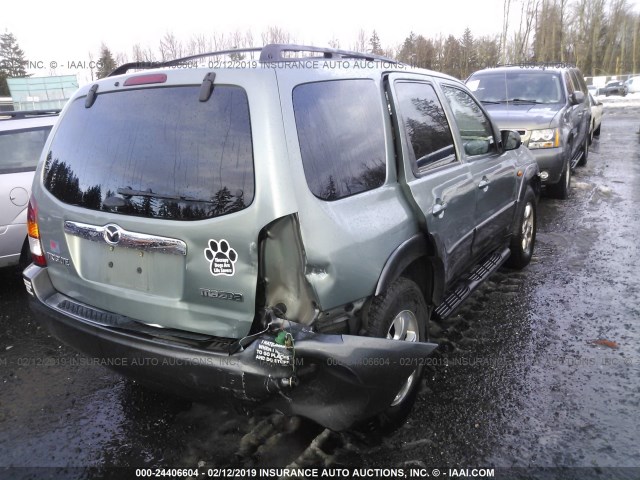 4F2CZ96153KM50372 - 2003 MAZDA TRIBUTE ES 青色 照片 4