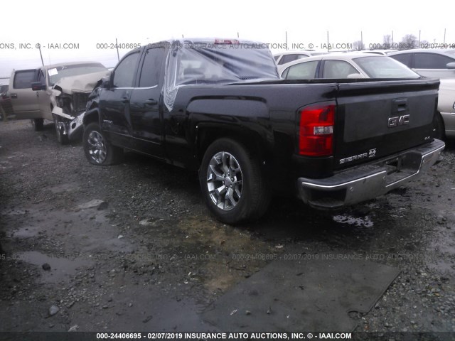 1GTV2UEC4EZ378948 - 2014 GMC SIERRA K1500 SLE BLACK photo 3