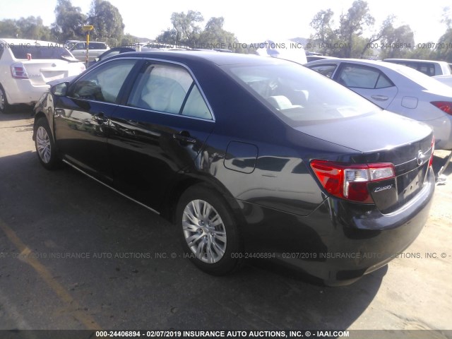 4T4BF1FK7ER420426 - 2014 TOYOTA CAMRY L/SE/LE/XLE 黑色 照片 3
