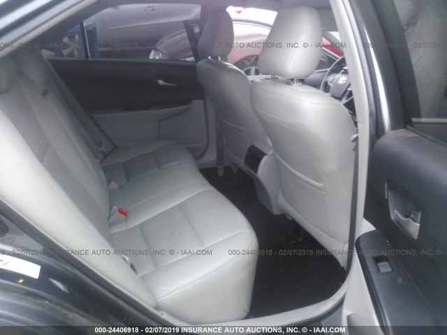 4T1BF1FK7EU302242 - 2014 TOYOTA CAMRY L/SE/LE/XLE ნაცრისფერი ფოტო 8