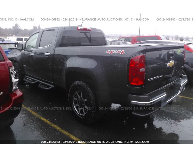 1GCGTCEN2J1201454 - 2018 CHEVROLET COLORADO LT BLACK photo 3