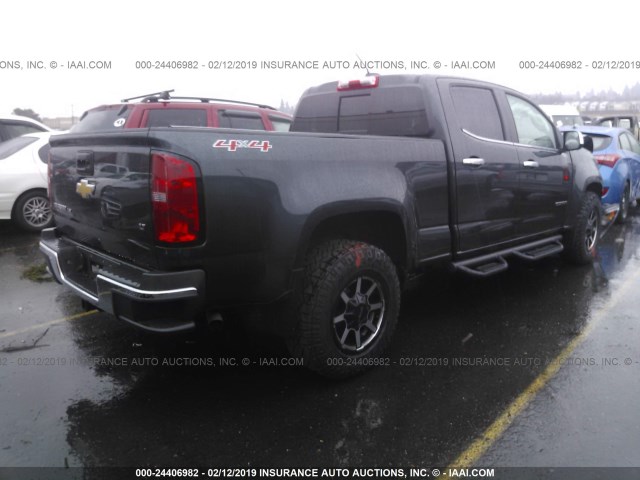 1GCGTCEN2J1201454 - 2018 CHEVROLET COLORADO LT BLACK photo 4