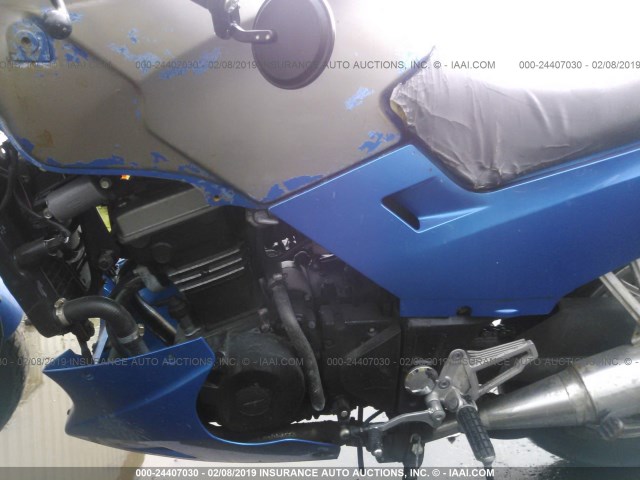 JKAEXMF117DA28785 - 2007 KAWASAKI EX250 F BLUE photo 9