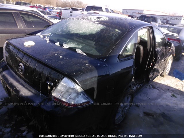 1MEHM43W68G624465 - 2008 MERCURY SABLE PREMIER BLACK photo 4