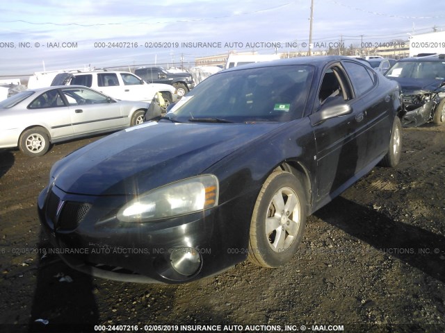 2G2WP552361314904 - 2006 PONTIAC GRAND PRIX BLACK photo 2