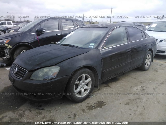 1N4AL11D36N446468 - 2006 NISSAN ALTIMA S/SL BLACK photo 2