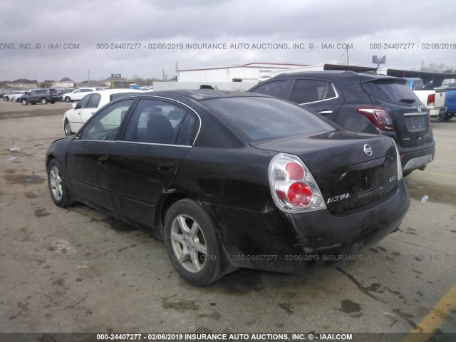 1N4AL11D36N446468 - 2006 NISSAN ALTIMA S/SL BLACK photo 3