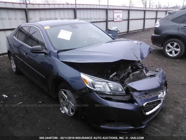 1G11B5SL5EF176428 - 2014 CHEVROLET MALIBU LS BLUE photo 1