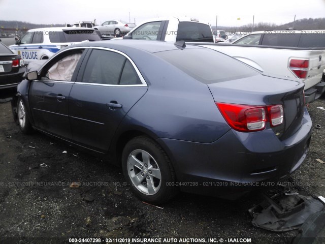 1G11B5SL5EF176428 - 2014 CHEVROLET MALIBU LS BLUE photo 3