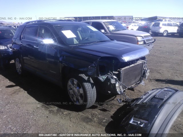 2CTFLHEY9A6246590 - 2010 GMC TERRAIN SLT BLACK photo 1