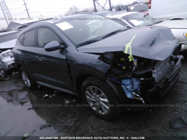 KM8J3CA47JU651842 - 2018 HYUNDAI TUCSON LIMITED/SPORT AND ECO/SE GRAY photo 1