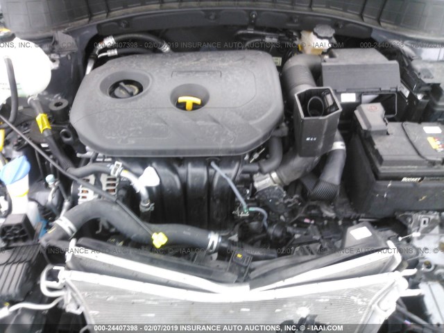 KM8J3CA47JU651842 - 2018 HYUNDAI TUCSON LIMITED/SPORT AND ECO/SE GRAY photo 10