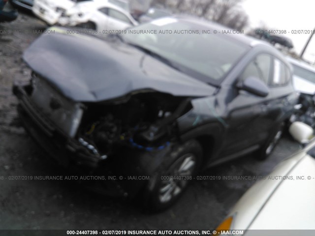 KM8J3CA47JU651842 - 2018 HYUNDAI TUCSON LIMITED/SPORT AND ECO/SE GRAY photo 2