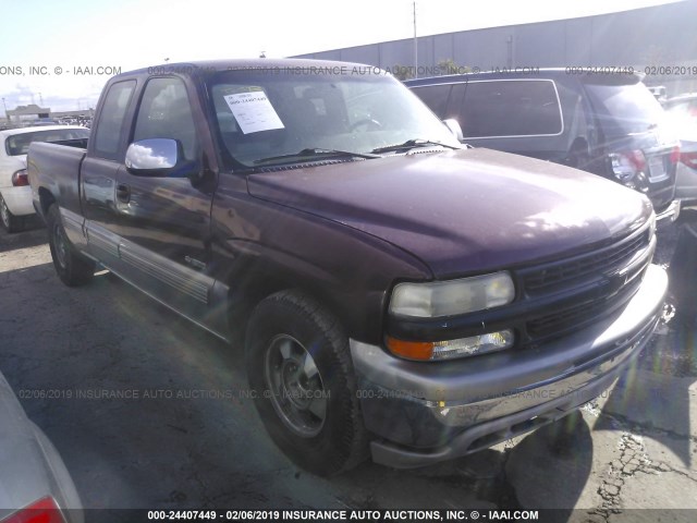 2GCEC19T3Y1335155 - 2000 CHEVROLET SILVERADO C1500 RED photo 1