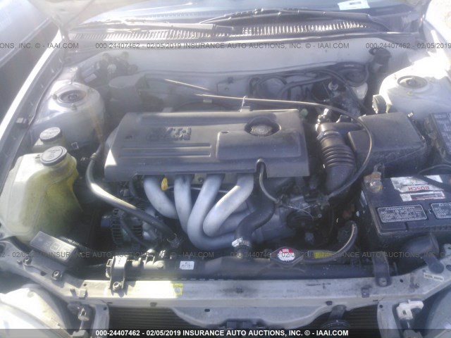 1NXBR12E3YZ414130 - 2000 TOYOTA COROLLA VE/CE/LE BEIGE photo 10